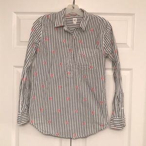 Gap Tunic length popover shirt
